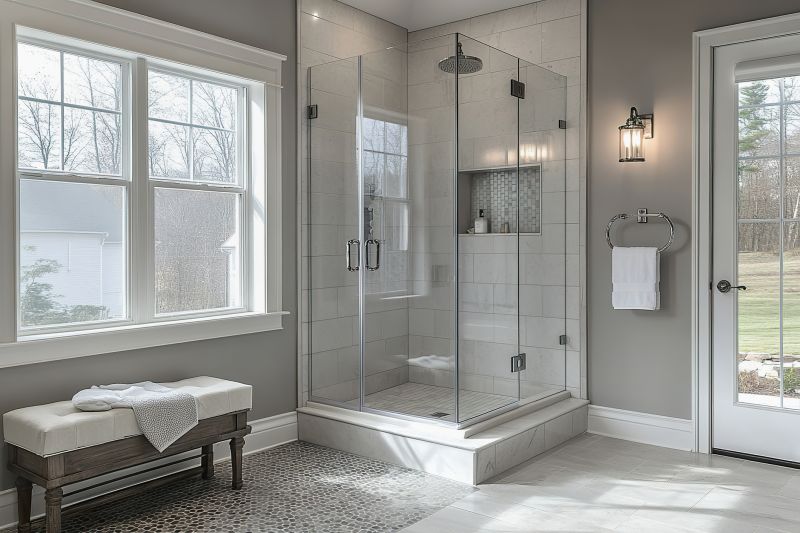 Spacious Shower Enclosure